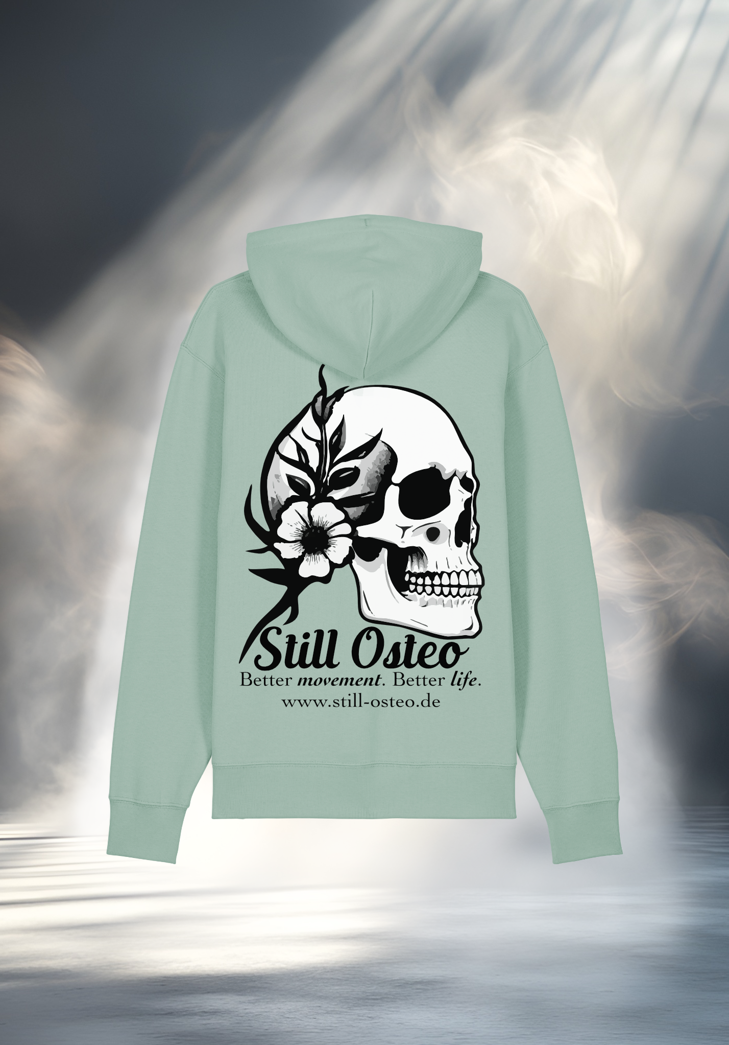 Hoodie - Still Osteo Logo Backprint Edition