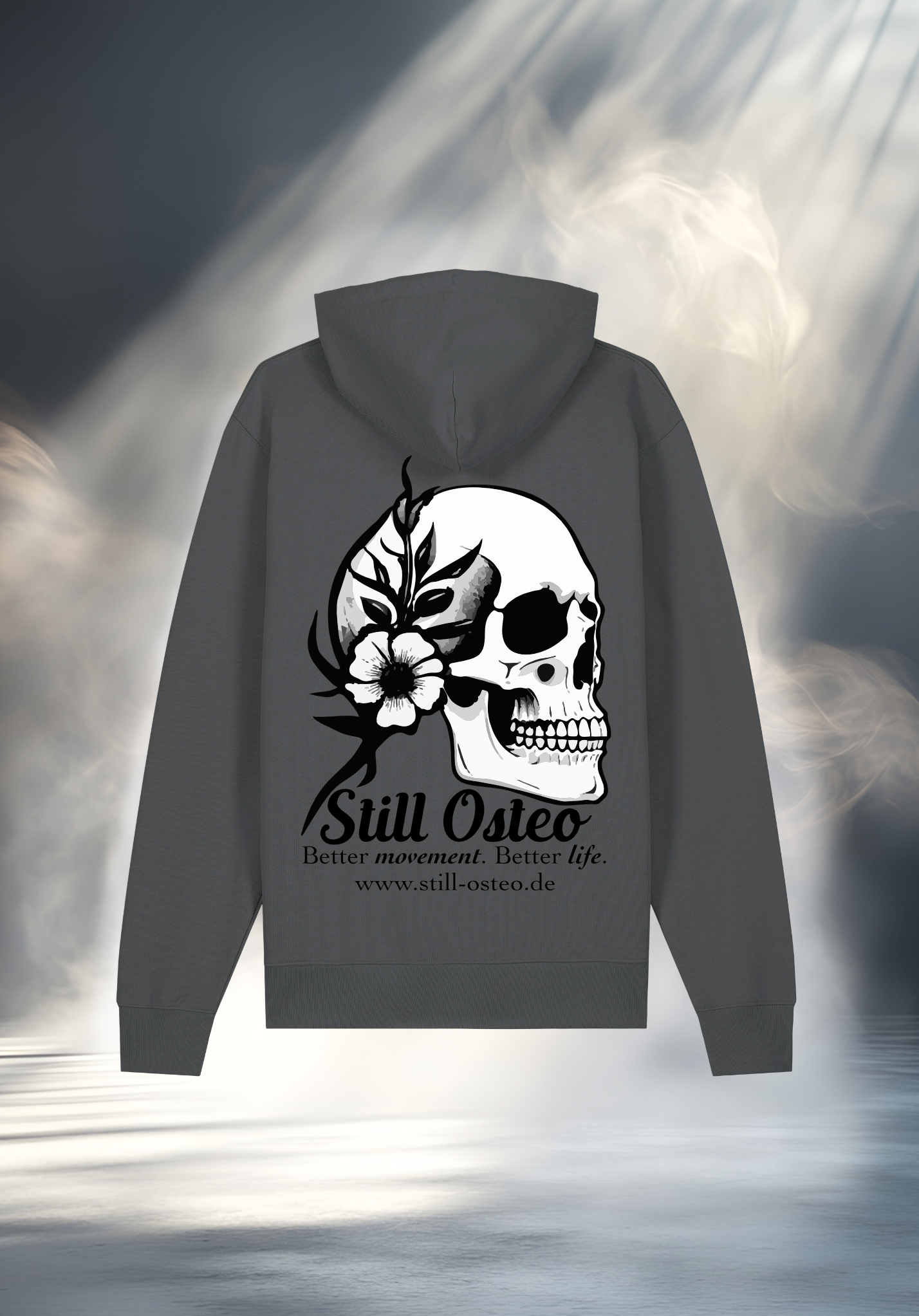 Hoodie - Still Osteo Logo Backprint Edition
