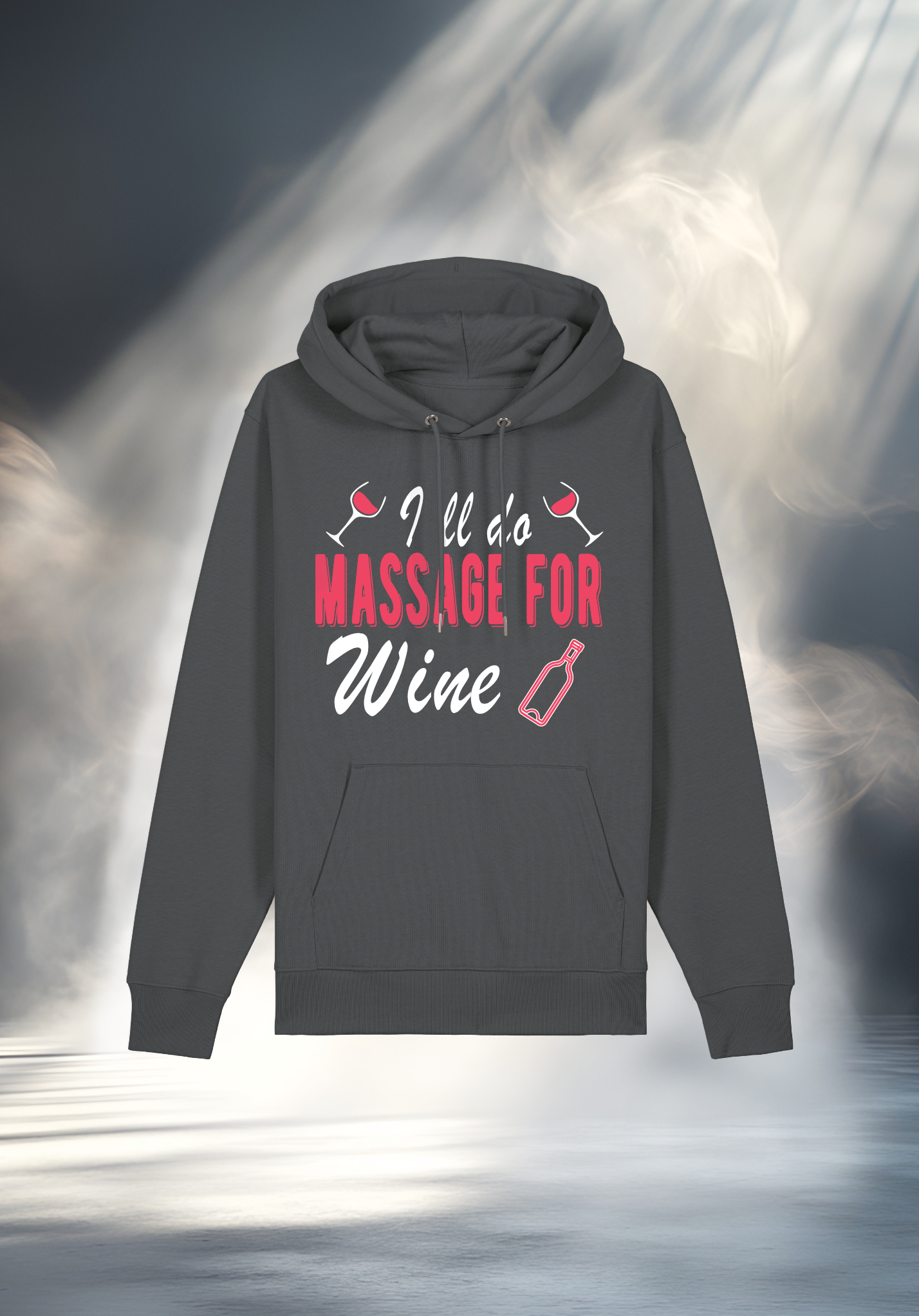 Hoodie - Massage for Wine