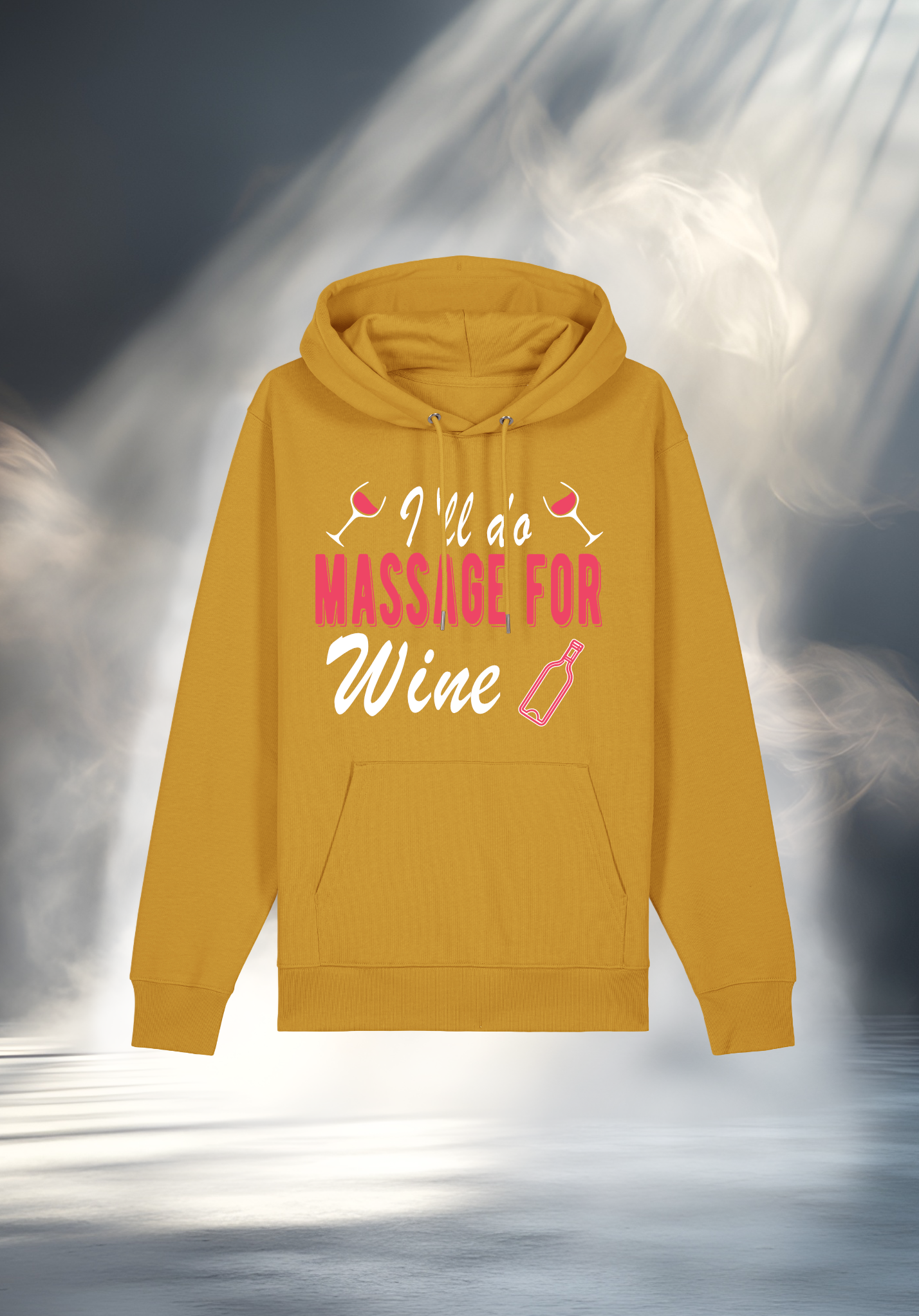 Hoodie - Massage for Wine