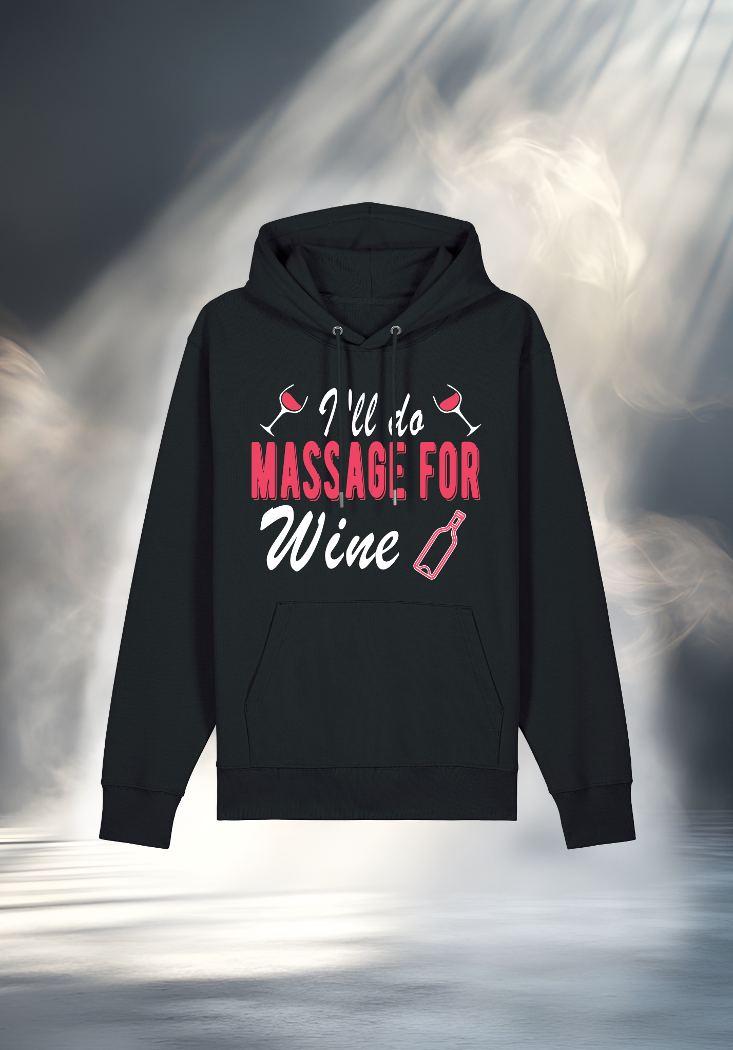 Hoodie - Massage for Wine