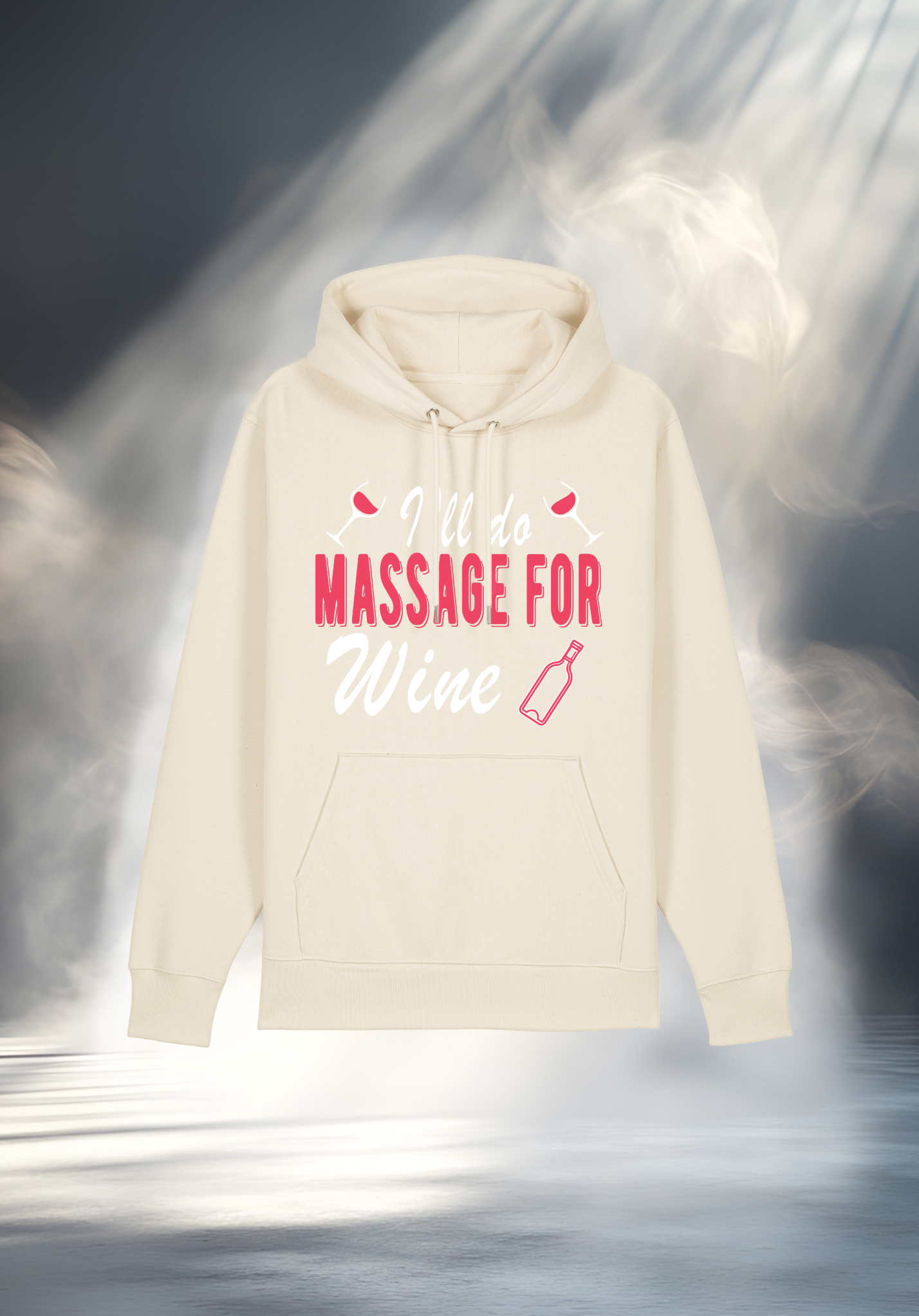 Hoodie - Massage for Wine
