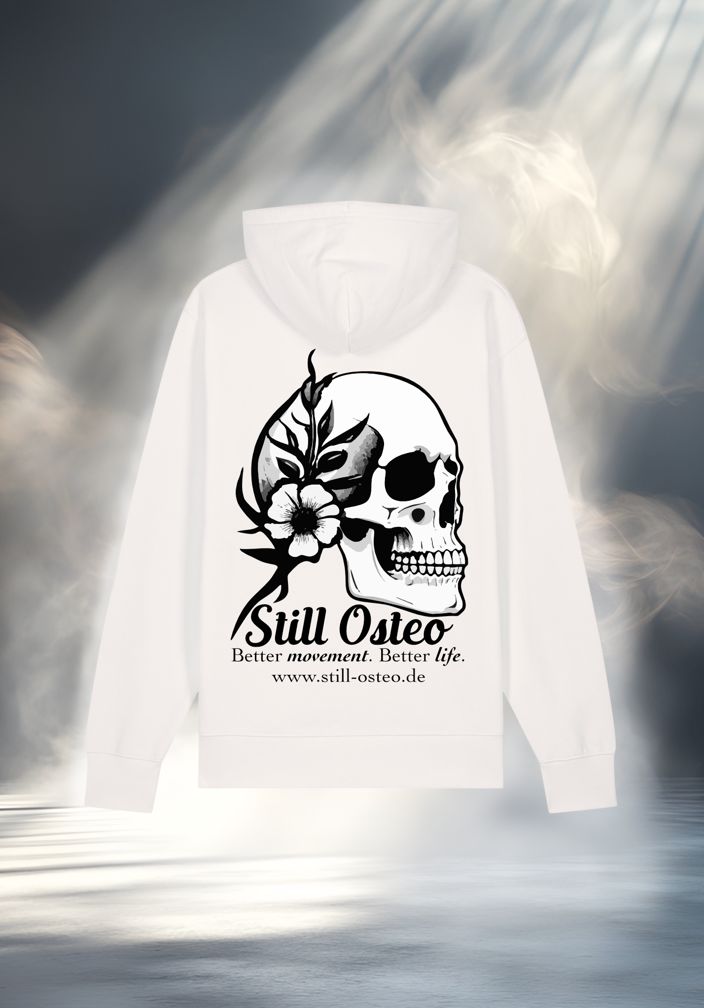 Hoodie - Still Osteo Logo Backprint Edition