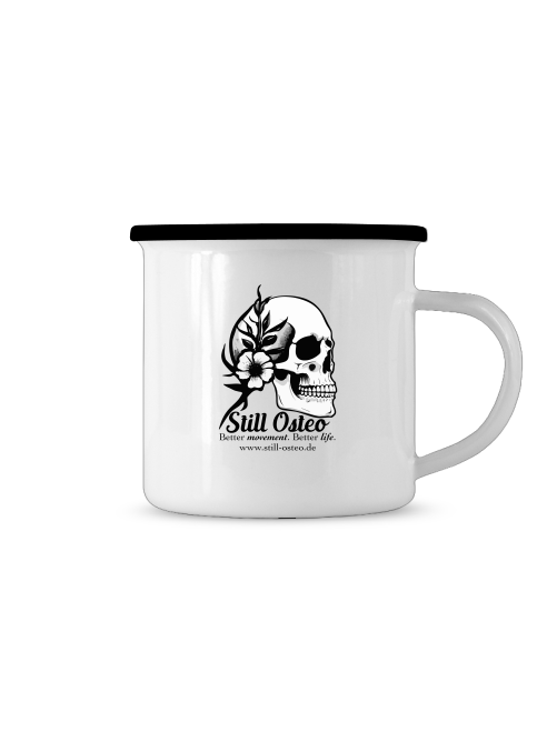 Emaille Tasse - Still Osteo Logo