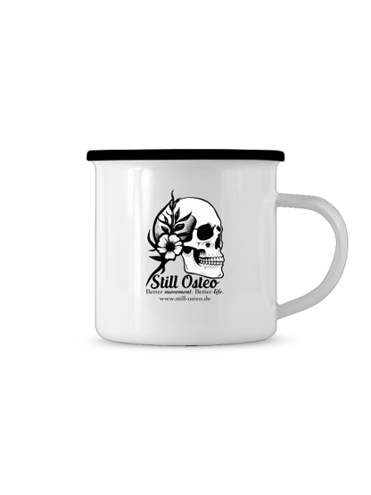 Emaille Tasse - Still Osteo Logo