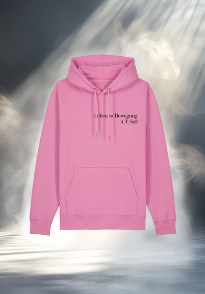 Hoodie - Leben ist Bewegung -A.T.Still
