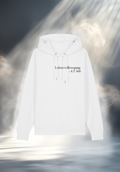 Hoodie - Leben ist Bewegung -A.T.Still