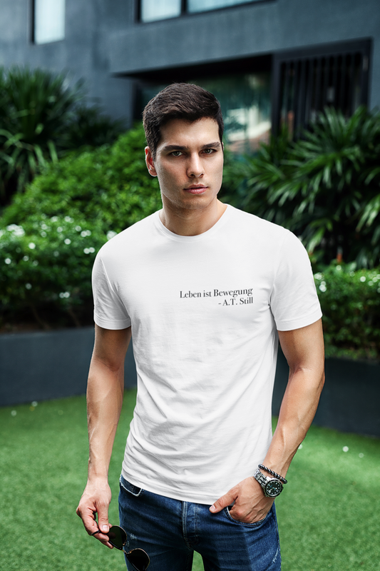 T-Shirt - Leben ist Bewegung -A.T.Still