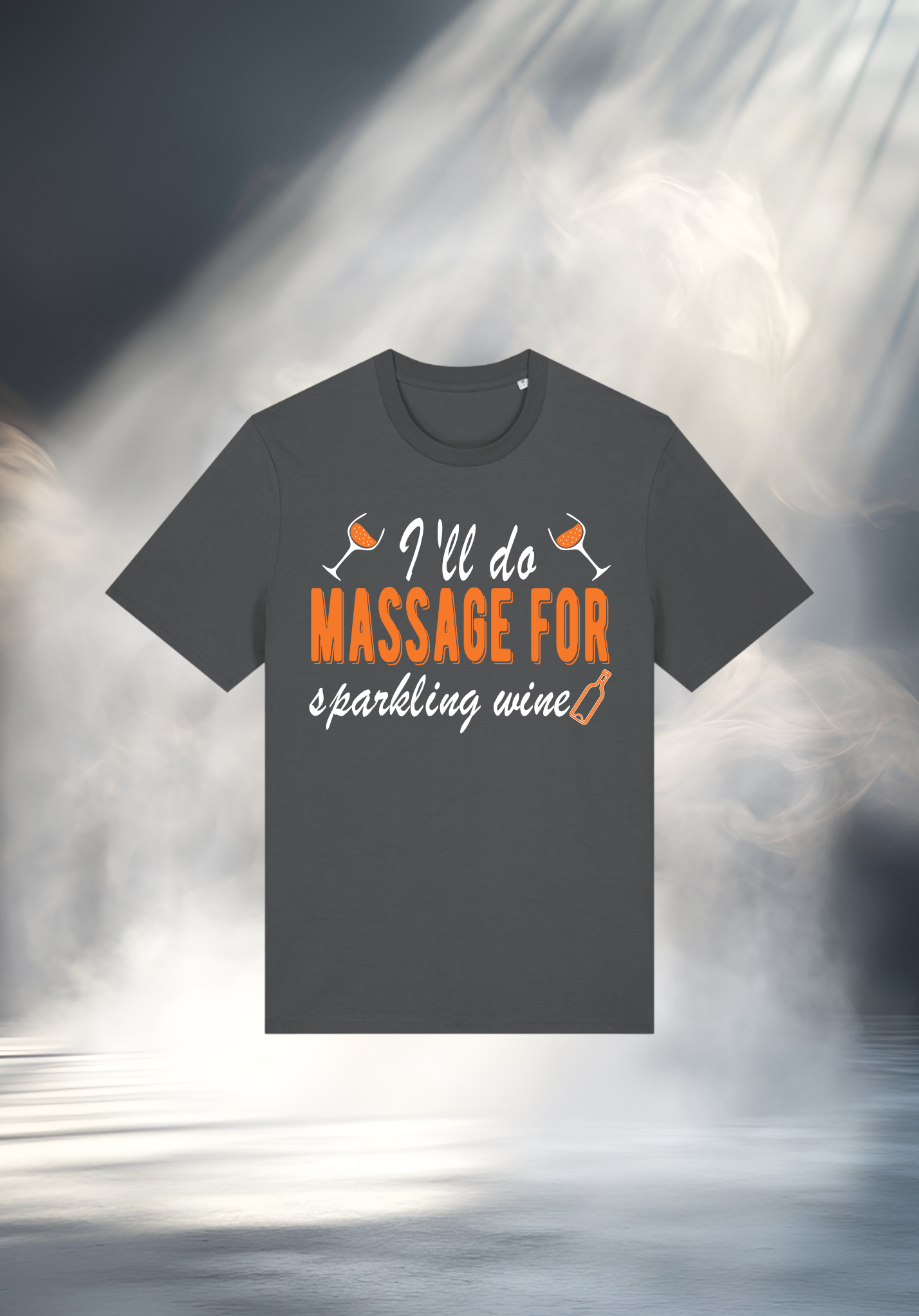 T-Shirt - Massage for sparkling wine