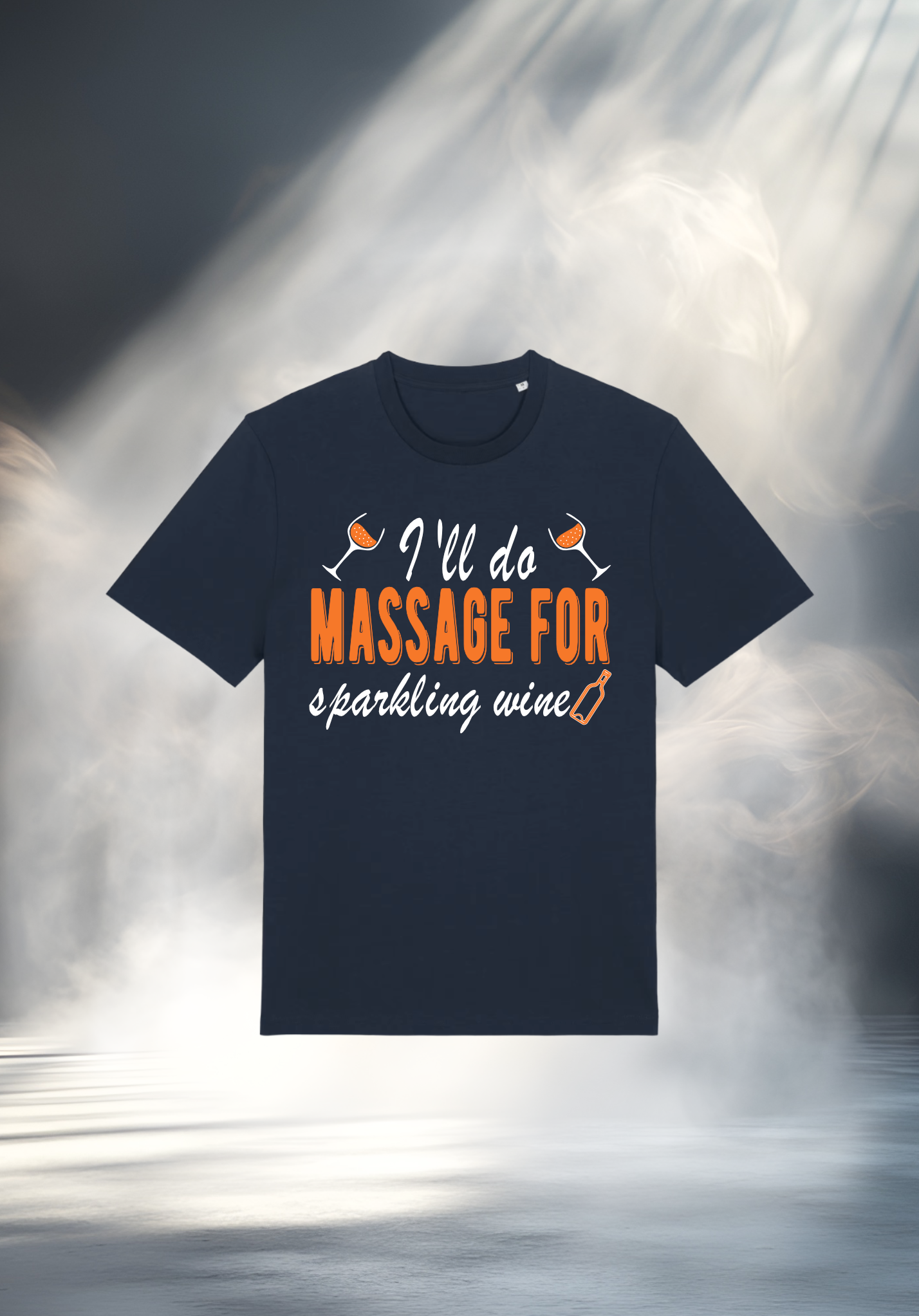 T-Shirt - Massage for sparkling wine