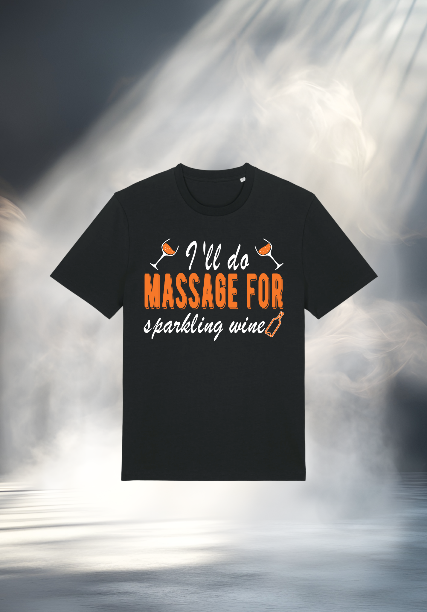 T-Shirt - Massage for sparkling wine