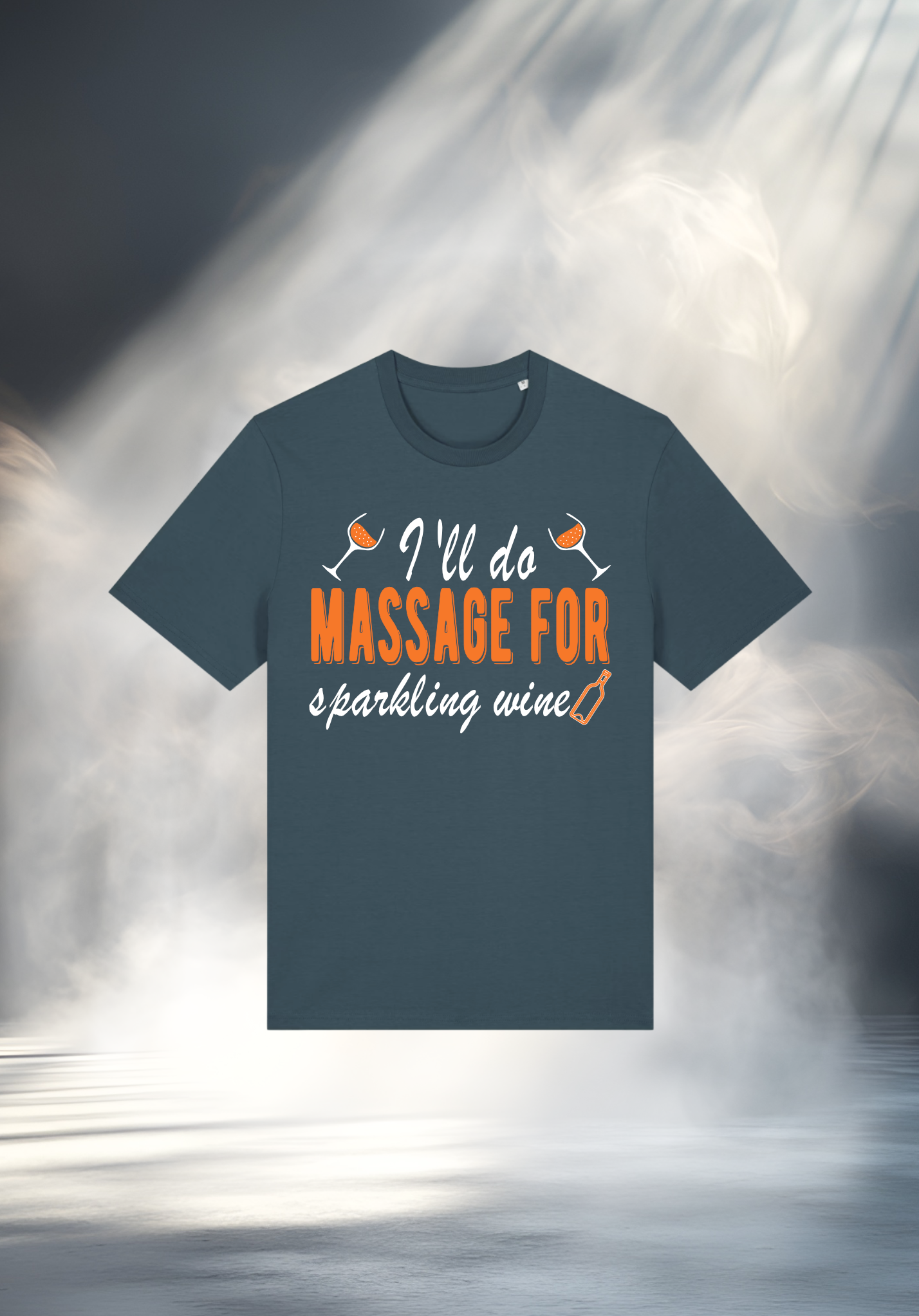 T-Shirt - Massage for sparkling wine