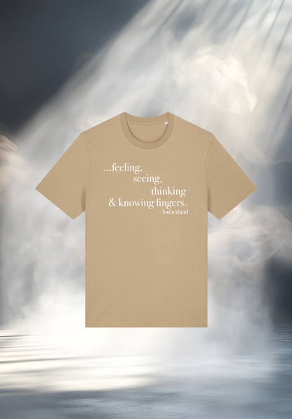 T-Shirt - Knowing fingers - Sutherland